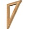 Ekena Millwork Traditional Traditional Rough Sawn Bracket, Western Red Cedar, 4"W x 32"D x 44"H BKT04X32X44TRA01RWR - alternate 1